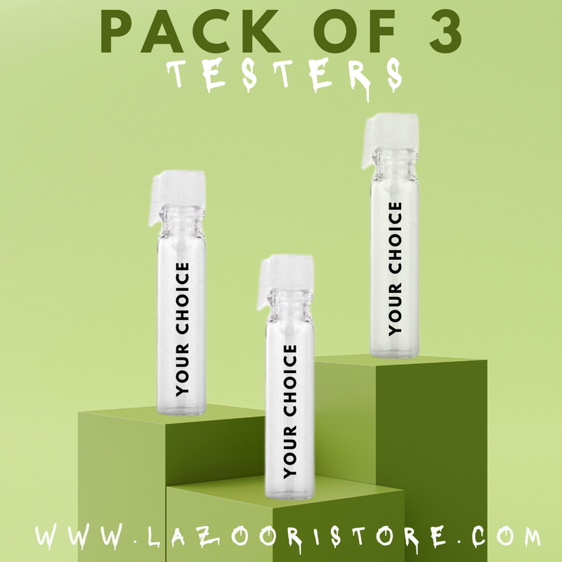 PACK OF 3 TESTERS