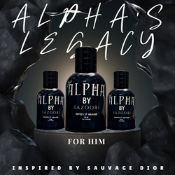 Alpha for Him-inspired by dior sauvage by Lazoori Fragrances