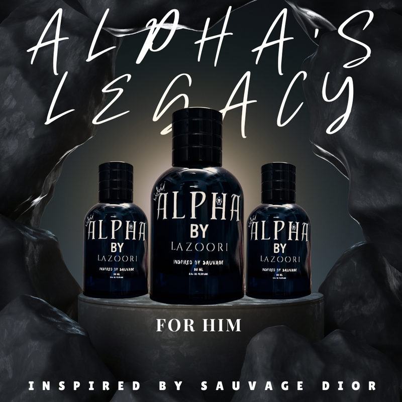 Alpha for Him-inspired by dior sauvage by Lazoori Fragrances